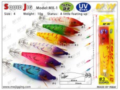 M&W Squid Jig (MX-1), F0827